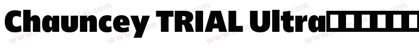 Chauncey TRIAL Ultra字体转换